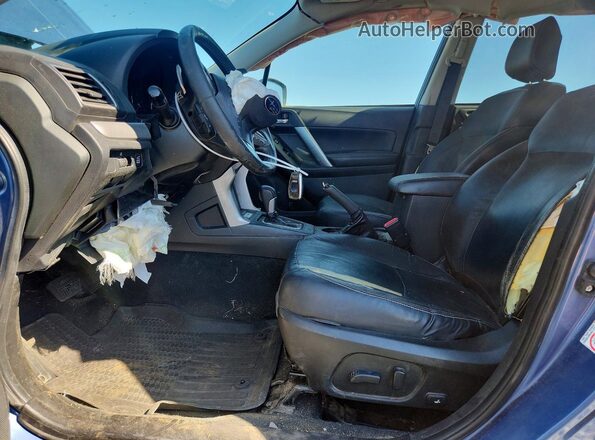 JF2SJGVC5GH453741 2016 SUBARU FORESTER Blue Вид салону спереду