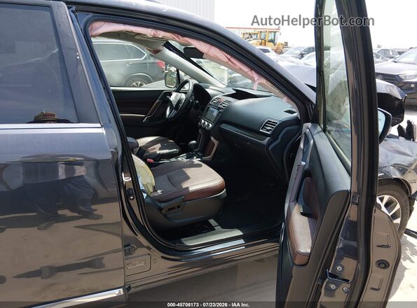 JF2SJGWC0HH480457 2017 SUBARU FORESTER Gray Vista interior delantera