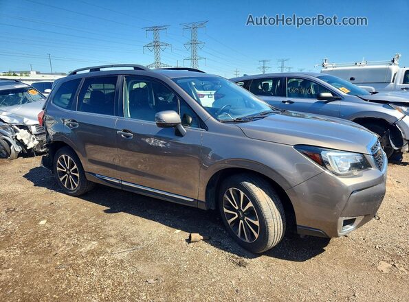 JF2SJGWC1HH495596 2017 SUBARU FORESTER Gray Передня права чверть