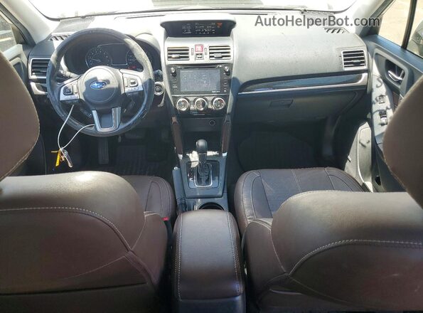 JF2SJGWC2HH581029 2017 SUBARU FORESTER White Вид панелі приладів