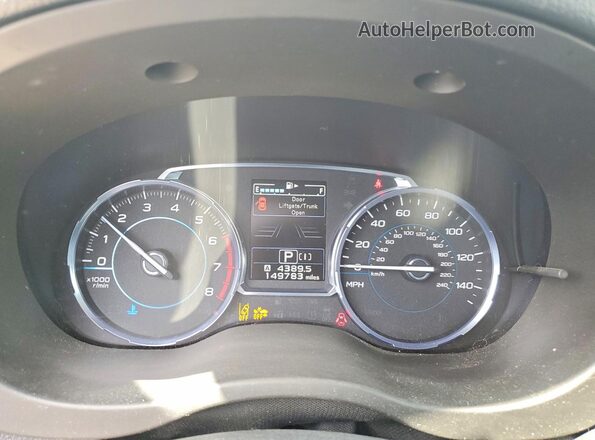 JF2SJGWC4HH469669 2017 SUBARU FORESTER Gray Vista del cuadro de instrumentos