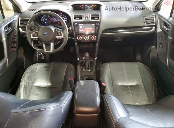 JF2SJGWC4JH466146 2018 SUBARU FORESTER White წინა პანელის ხედი