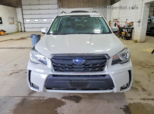 JF2SJGWC4JH466146 2018 SUBARU FORESTER White წინა ხედი