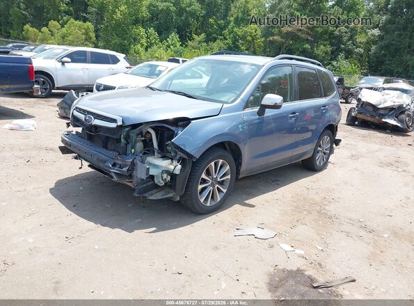 JF2SJGWC6JH531434 2018 SUBARU FORESTER Blue Przód lewy