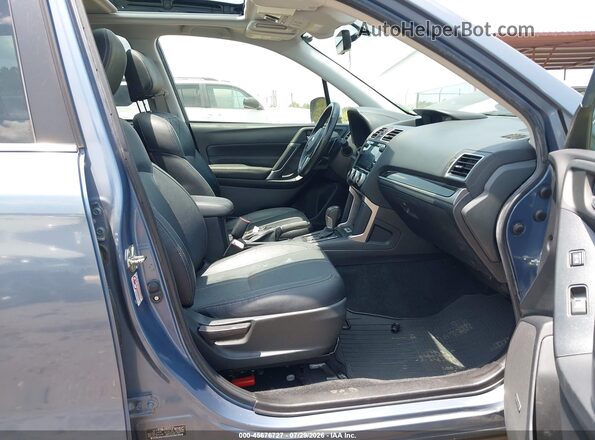 JF2SJGWC6JH531434 2018 SUBARU FORESTER Blue Widok wnętrza z przodu