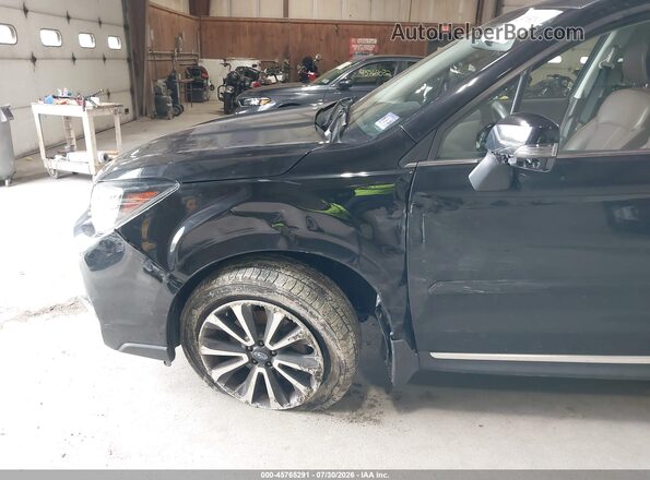 JF2SJGWC8HH566163 2017 SUBARU FORESTER Black Front view