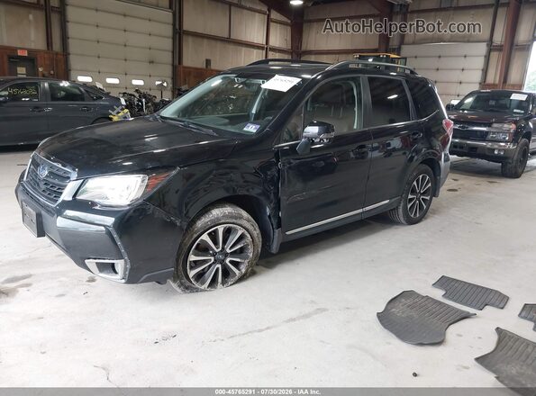 JF2SJGWC8HH566163 2017 SUBARU FORESTER Black Front left