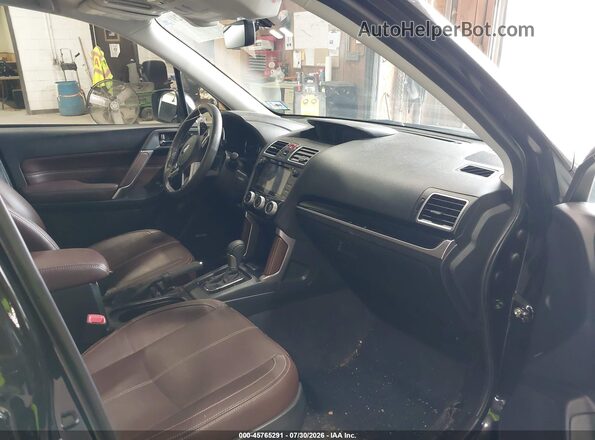 JF2SJGWC8HH566163 2017 SUBARU FORESTER Black Front interior view