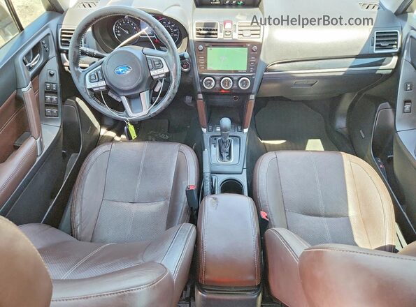 JF2SJGWC8JH433473 2018 SUBARU FORESTER Charcoal Առջևի վահանակի տեսք
