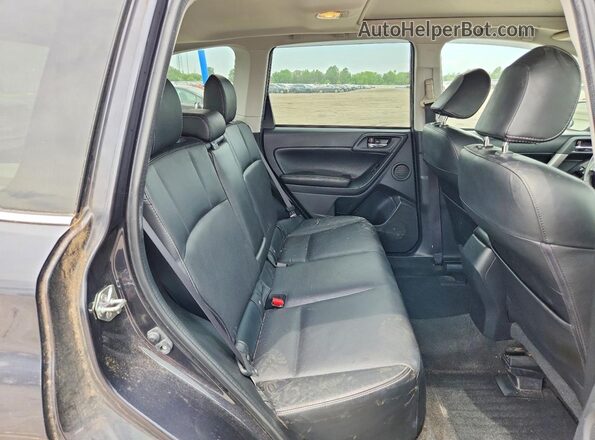 JF2SJGXC4GH470978 2016 SUBARU FORESTER Charcoal Vista interior trasera