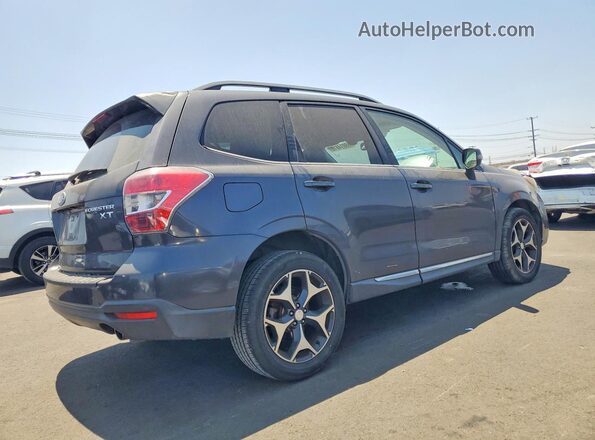 JF2SJGXC7GH415313 2016 SUBARU FORESTER Charcoal Rear right