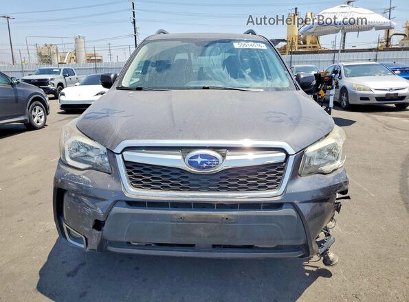 JF2SJGXC7GH415313 2016 SUBARU FORESTER Charcoal Front view