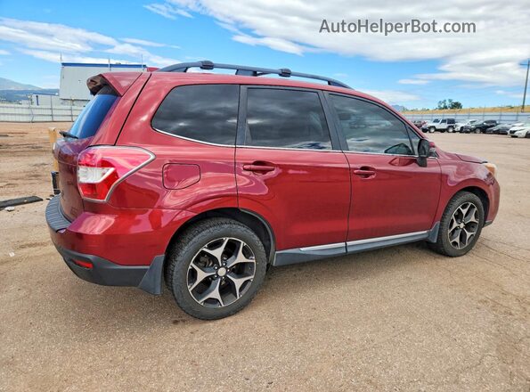JF2SJGXCXGH459189 2016 SUBARU FORESTER Burgundy Rear right