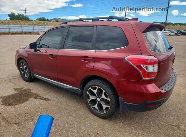 JF2SJGXCXGH459189 2016 SUBARU FORESTER Burgundy Rear left