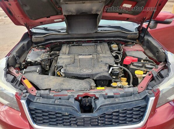 JF2SJGXCXGH459189 2016 SUBARU FORESTER Burgundy Rear interior view