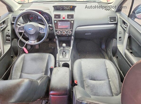 JF2SJGXCXGH459189 2016 SUBARU FORESTER Burgundy Dashboard view