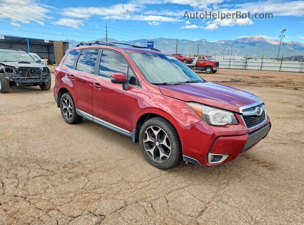 JF2SJGXCXGH459189 2016 SUBARU FORESTER Burgundy Front right