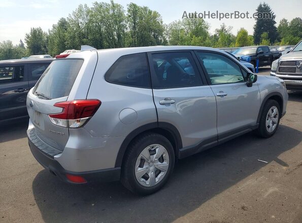JF2SKAAC2LH482754 2020 SUBARU FORESTER Silver უკანა მარჯვენა