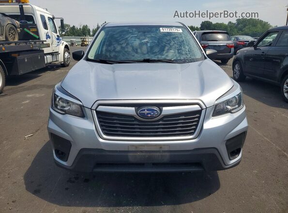 JF2SKAAC2LH482754 2020 SUBARU FORESTER Silver წინა ხედი