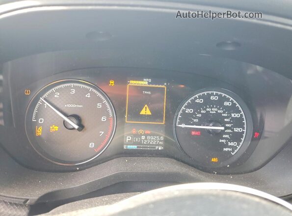 JF2SKAAC2LH482754 2020 SUBARU FORESTER Silver ხელსაწყოთა პანელის ხედი