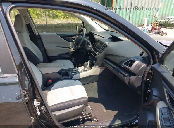 JF2SKAAC3KH551112 2019 SUBARU FORESTER Black Widok wnętrza z przodu