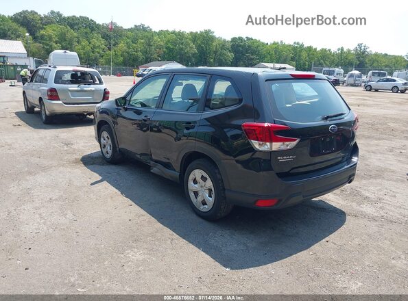 JF2SKAAC3KH551112 2019 SUBARU FORESTER Black Tył lewy