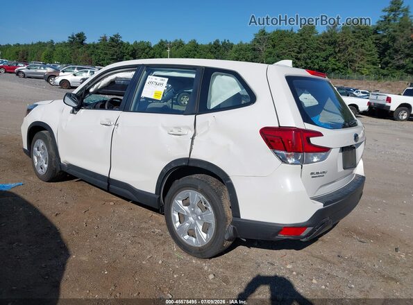 JF2SKAAC4LH466474 2020 SUBARU FORESTER White Հետևի ձախ