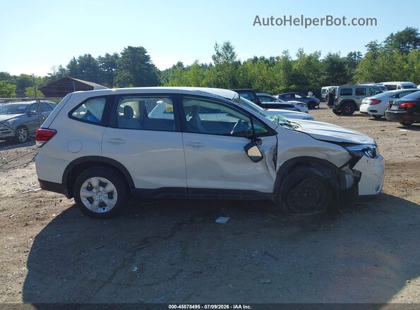 JF2SKAAC4LH466474 2020 SUBARU FORESTER White Սալոնի հետևի տեսք
