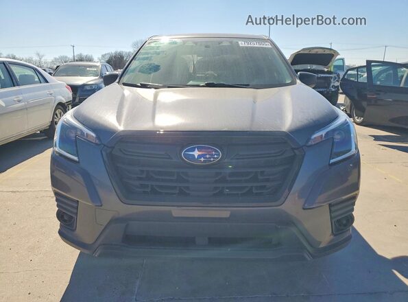 JF2SKAAC4PH444254 2023 SUBARU FORESTER Charcoal Դիմացի տեսք