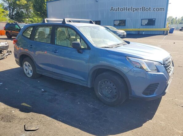 JF2SKAAC5PH446630 2023 SUBARU FORESTER Синий Передняя правая четверть