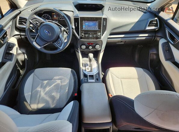 JF2SKAAC6MH527874 2021 SUBARU FORESTER Синий Вид панели приборов