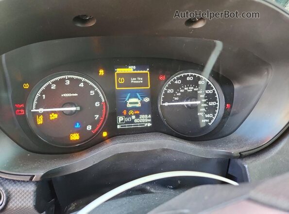 JF2SKAAC6NH442499 2022 SUBARU FORESTER Silver Widok zestawu wskaźników