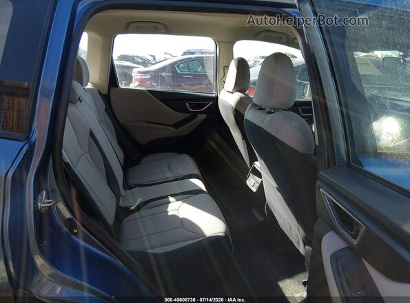 JF2SKAAC7MH442154 2021 SUBARU FORESTER Blue Vista de la etiqueta del VIN