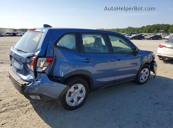 JF2SKAAC9KH469854 2019 SUBARU FORESTER Blue Задня права чверть