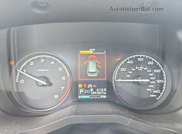 JF2SKAAC9KH521564 2019 SUBARU FORESTER Green Вид щитка приладів