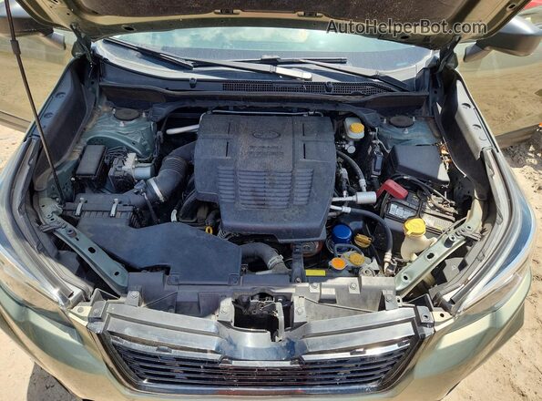 JF2SKAAC9KH521564 2019 SUBARU FORESTER Green Вид задньої частини салону