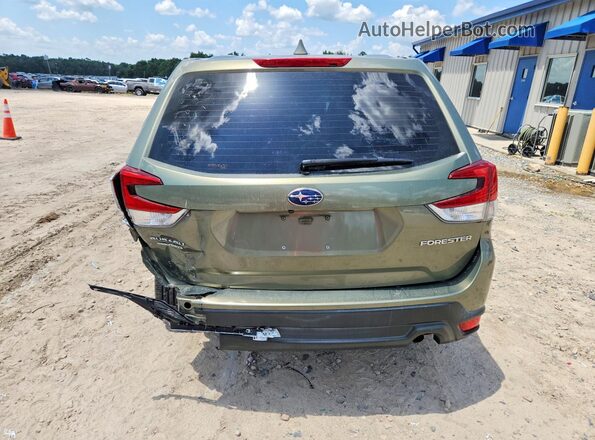 JF2SKAAC9KH521564 2019 SUBARU FORESTER Green Вид ззаду