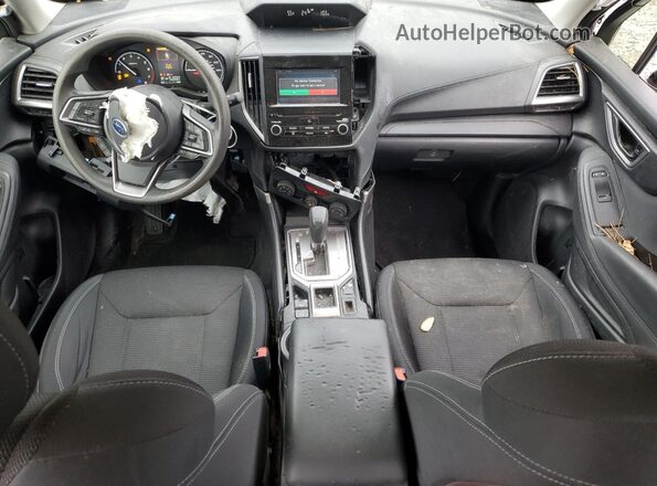 JF2SKACC2KH513559 2019 SUBARU FORESTER Gray Dashboard view