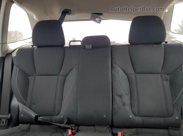 JF2SKACC2KH513559 2019 SUBARU FORESTER Gray Rear seats view