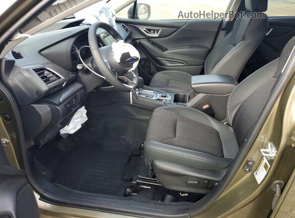 JF2SKACC4RH463919 2024 SUBARU FORESTER Green წინა სალონის ხედი