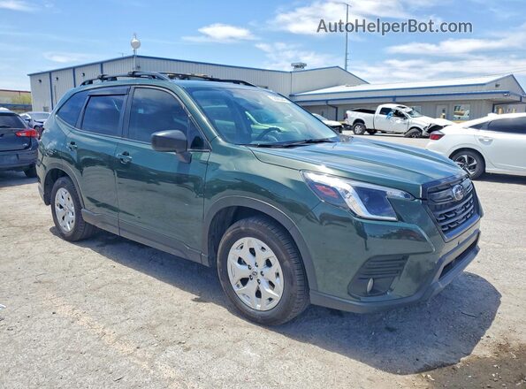 JF2SKACC5NH465608 2022 SUBARU FORESTER Green Front right