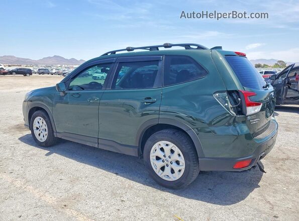 JF2SKACC5NH465608 2022 SUBARU FORESTER Green Rear left