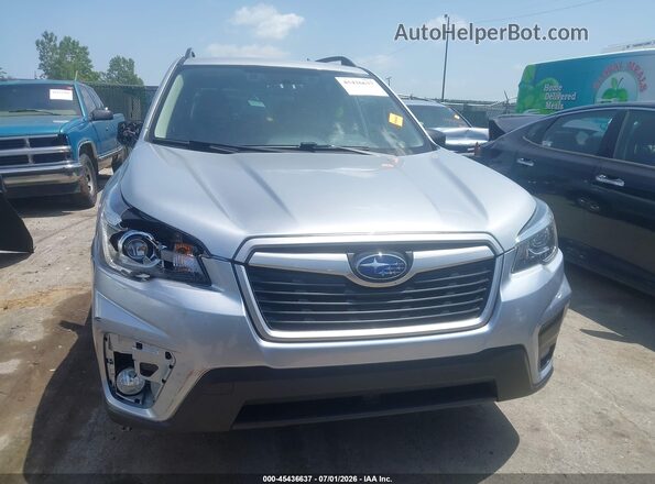 JF2SKACC6KH485636 2019 SUBARU FORESTER Silver ხელსაწყოთა პანელის ხედი