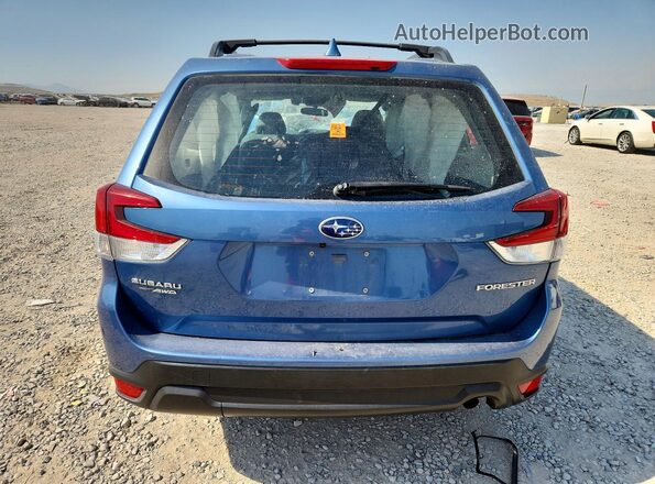 JF2SKACC7KH478291 2019 SUBARU FORESTER Blue Widok z tyłu