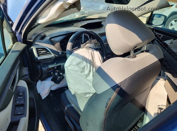 JF2SKACC7KH478291 2019 SUBARU FORESTER Blue Widok deski rozdzielczej