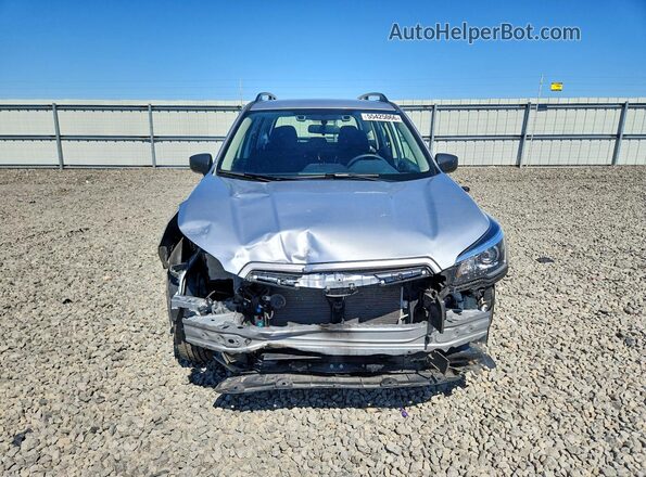 JF2SKACC8KH457210 2019 SUBARU FORESTER Silver Front view