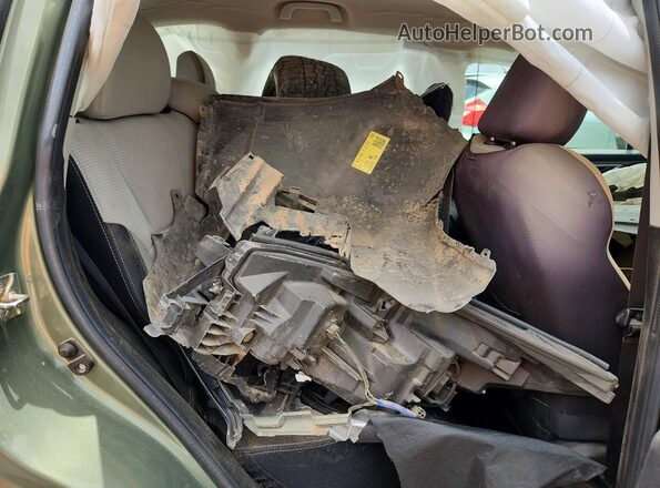 JF2SKACC9KH450668 2019 SUBARU FORESTER Green Widok wnętrza z tyłu