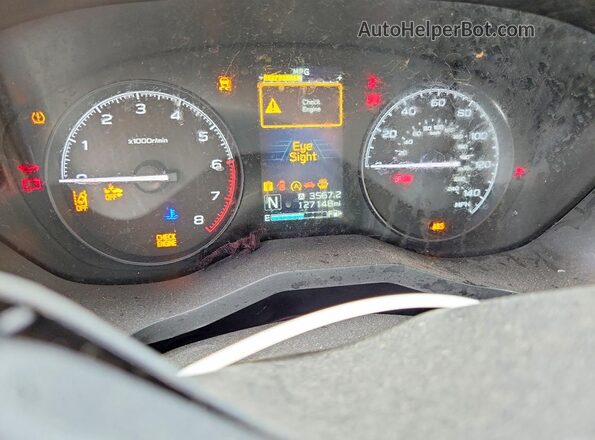 JF2SKACC9KH450668 2019 SUBARU FORESTER Green Widok zestawu wskaźników