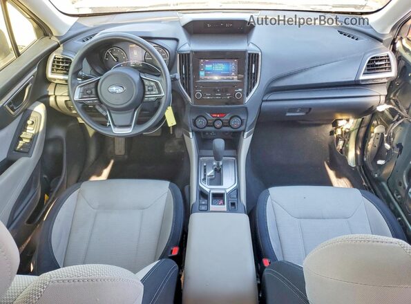 JF2SKACC9KH475005 2019 SUBARU FORESTER Зеленый Вид панели приборов