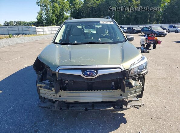 JF2SKACC9KH475005 2019 SUBARU FORESTER Зеленый Вид спереди